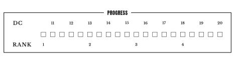 solo DnD progress track